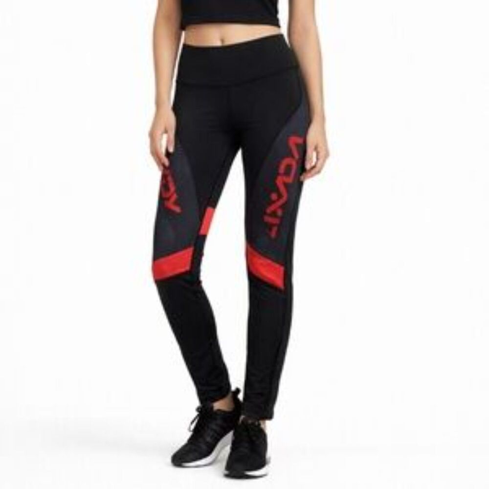 Lixada Women Black Thermal Padded Seat Full Length Cycle Bicycle Pants Tights S